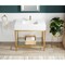 Anzzi 36 in. Console Sink in Brushed Gold with Matte White Counter Top CS-FGC001-BG - alternate 6